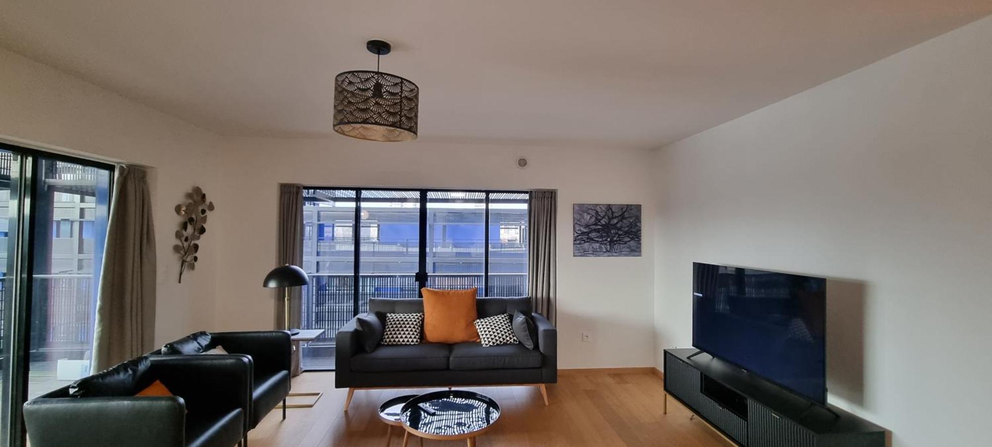 Bel Appartement Contemporain Avec Terrasse Climatisation Et Parking Payant En Option Straatsburg Buitenkant foto